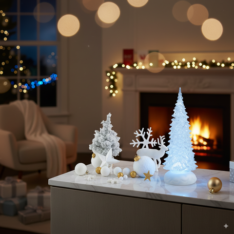 Albero Di Natale Glitter