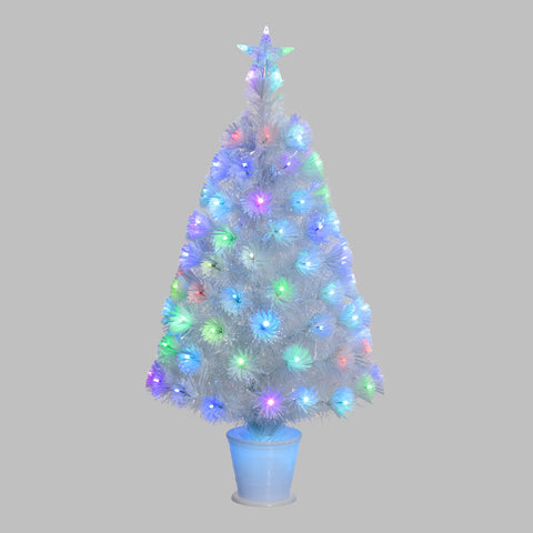 Albero Di Natale Trasparente Multicolor
