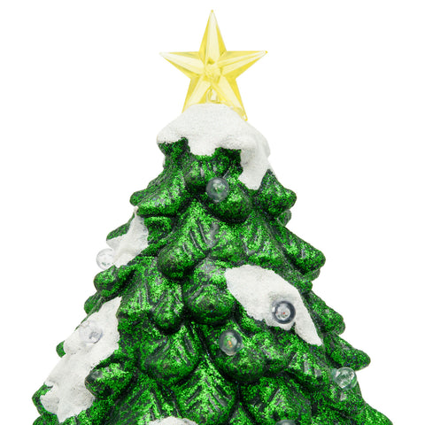 Albero Babbo Natale Innevato