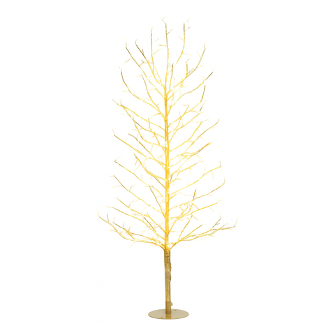 Albero Di Natale TIGLIO Base Champagne