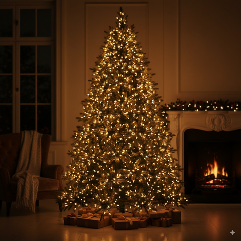 Lucciole Led Natale 50 Luci