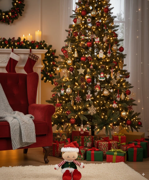 Tenero Elfo Natale TRUDI