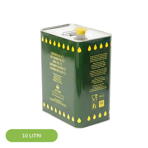 Latta Olio 10 lt - Tappo incluso