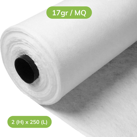 Rotolo Termico Protettivo Antigelo per Piante e Arbusti - 2mtx250mt 17gr/mq