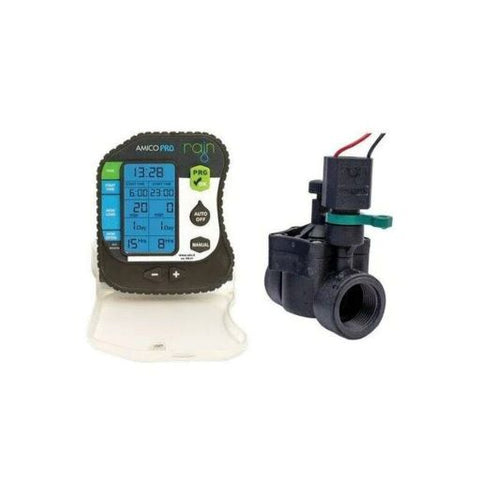 Programmatore Kit RAIN Amico Pro 1 Zona + Elettrovalvola Da Pozzetto RN 150 1” IP68