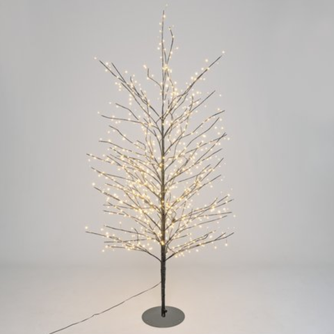 Albero Di Natale TIGLIO Base Champagne