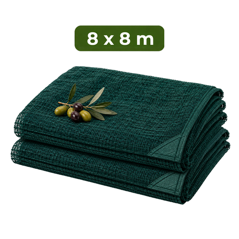 Rete Raccolta Olive 33 gr/m² - con Apertura Centrale e Angoli Rinforzati