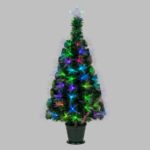 Albero Di Natale Multicolor H 100cm