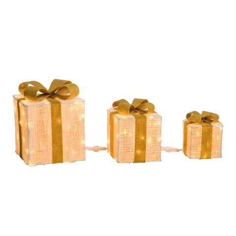 Set 3 Pacchi Regalo Di Natale 3D