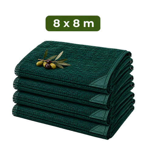 Rete Raccolta Olive 33 gr/m² - con Apertura Centrale e Angoli Rinforzati