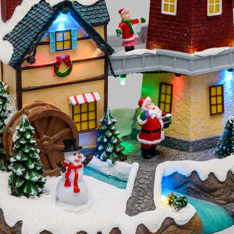 Villaggio Babbo Natale - Mulino A Vento Rotante