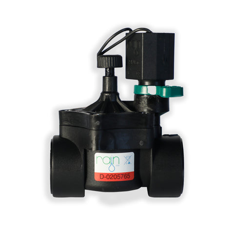 Elettrovalvola RAIN RN 150 3/4" F Con Controllo Di Flusso Solenoide A 24 Vac Orto Giardino