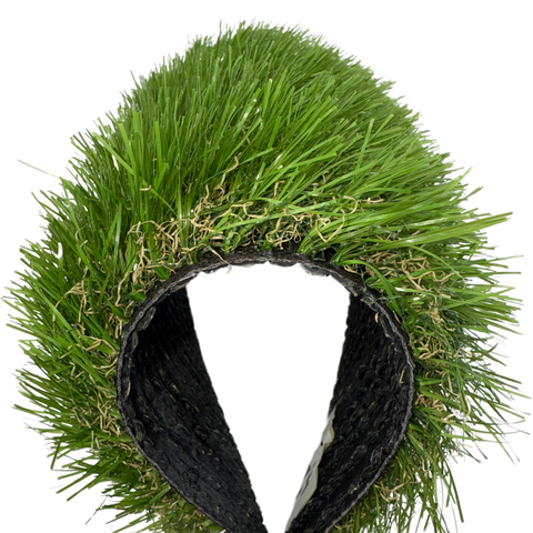 Prato Sintetico 30 MM - Rotolo Erba Sintetica Drenante per Giardini e Terrazze effetto Naturale