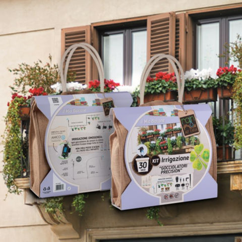 Kit Irrigazione A Goccia Balcone Rain 30 Vasi