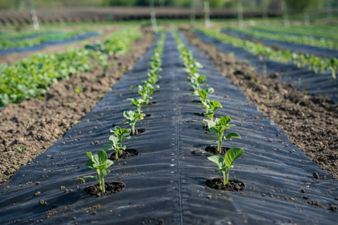 Telo Film Pacciamatura - Doppia Linea Fori ogni 40cm - Largo 110cm