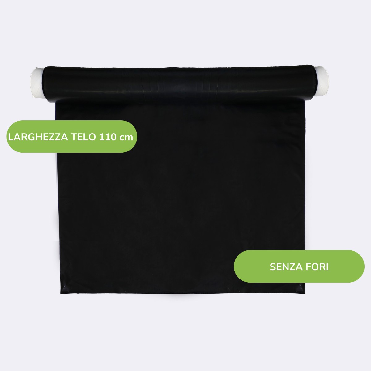 Orto Bio Telo Pacciamatura Nero DI GIULIO - 100m X 1m, Fori Ogni 30cm, Antierbacce Per Film Pacciamante Forato - Foto 4