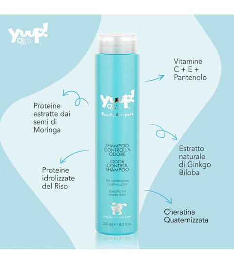 Shampoo Universale Controllo Odore Cani/Gatti 250 Ml